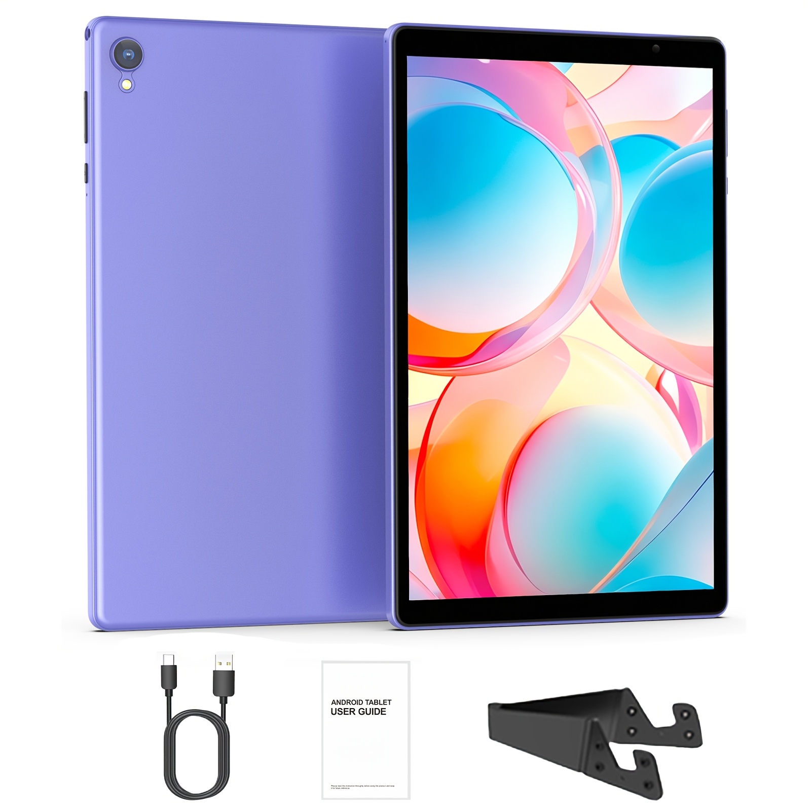 TEMU 2026 Android 14, 10-inch Tablet With Stand, -core Cpu Processor, 4 (2+2) Gb And 32gb Storage Space (expandable To 1tb), 6000mah Battery, Dual