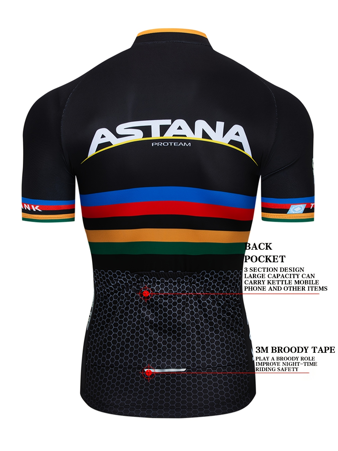 team 2025 men summer short sleeve cycling jersey set mtb Temu - Main Image