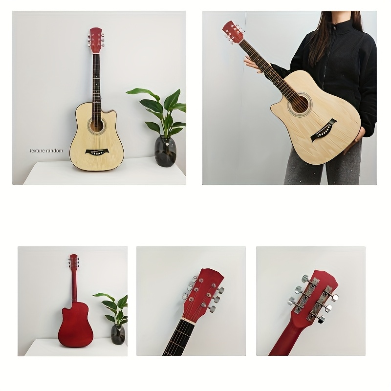 38 Inch Matte Acoustic Guitar - Suitable For Beginners And Adults,... product image 10