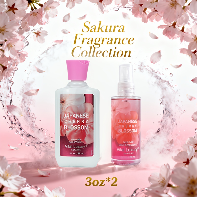 TEMU 3oz*2 Perfume Body Lotion Set Long-lasting Fragrance With Moisturizing Skin Care, Suitable For Types Ideal As A Holiday Gift Christmas Gift, Halloween Gift For Your 1 Gift
