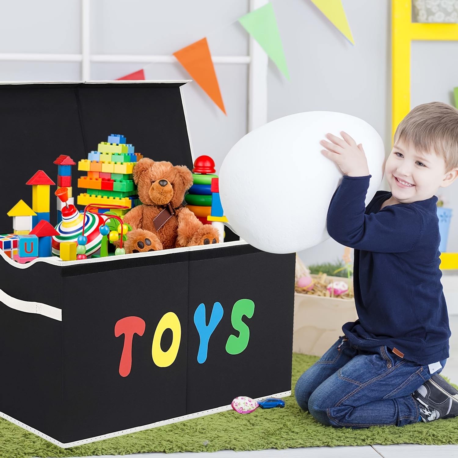 Large toy bin organizer discount