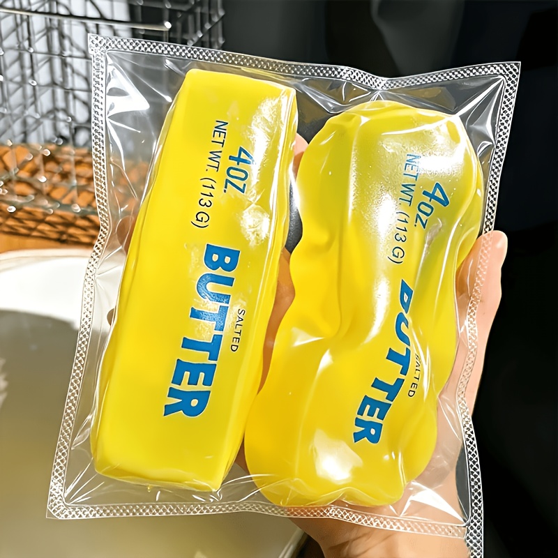 item picture simple dimple fidget toy   butter stick toy cheese toy plastic creativity toy party and birthday gift cheap toy slow rebound toy halloween christmas gift random color