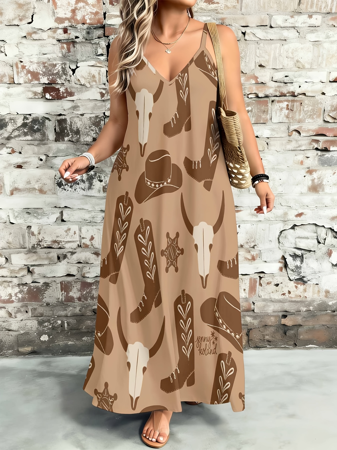womens country style dresses sold on Temu United States