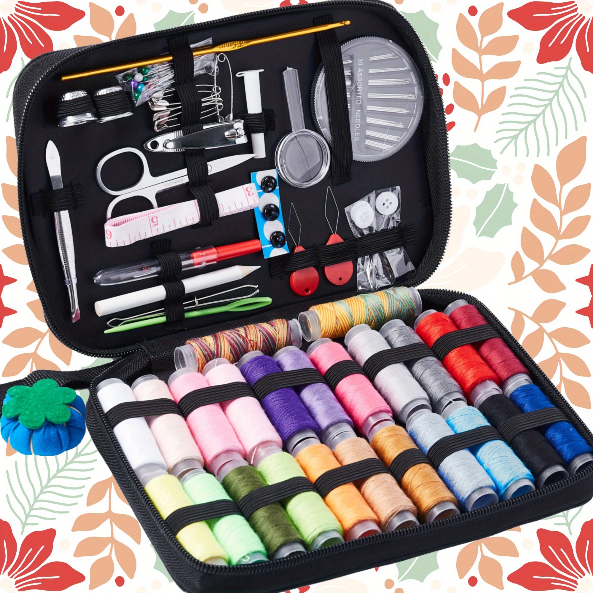 

Bobode Sewing Kit, 24- , And Thread Kit, Sewing Tool Set, Art Crafts, Sewing , Portable Sewing , , No , For Small Fixes And