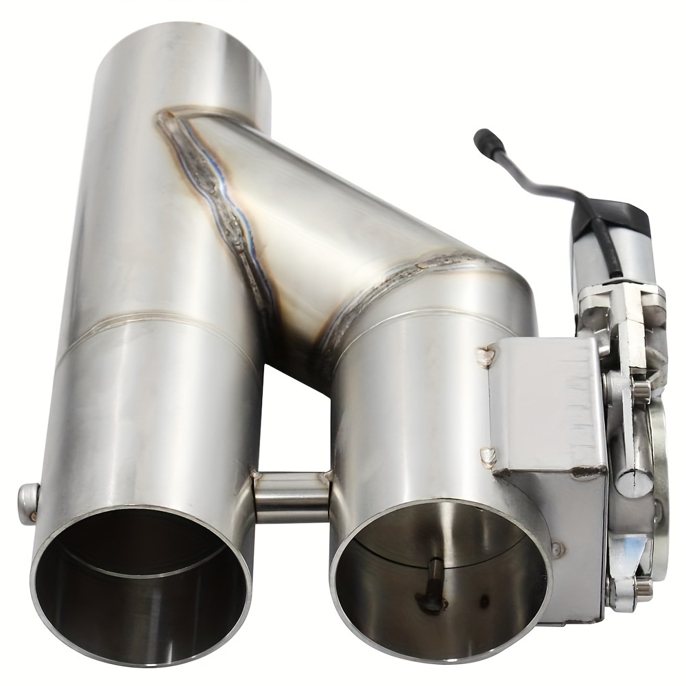 2.5 E Cut Out Valve Universal Patented 2"/2.5''/3" Double Valve Electric Exhaust Cut Out Valve Exhaust Pipe Muffler Kit With Wireless Remote Control - Price History & Review | AliExpress Seller - Foto 4