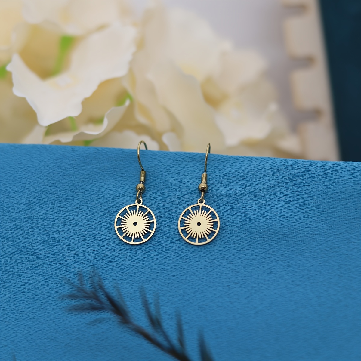 Women's Trendy Moon & Sun & Star Charm Drop Earrings, Gift