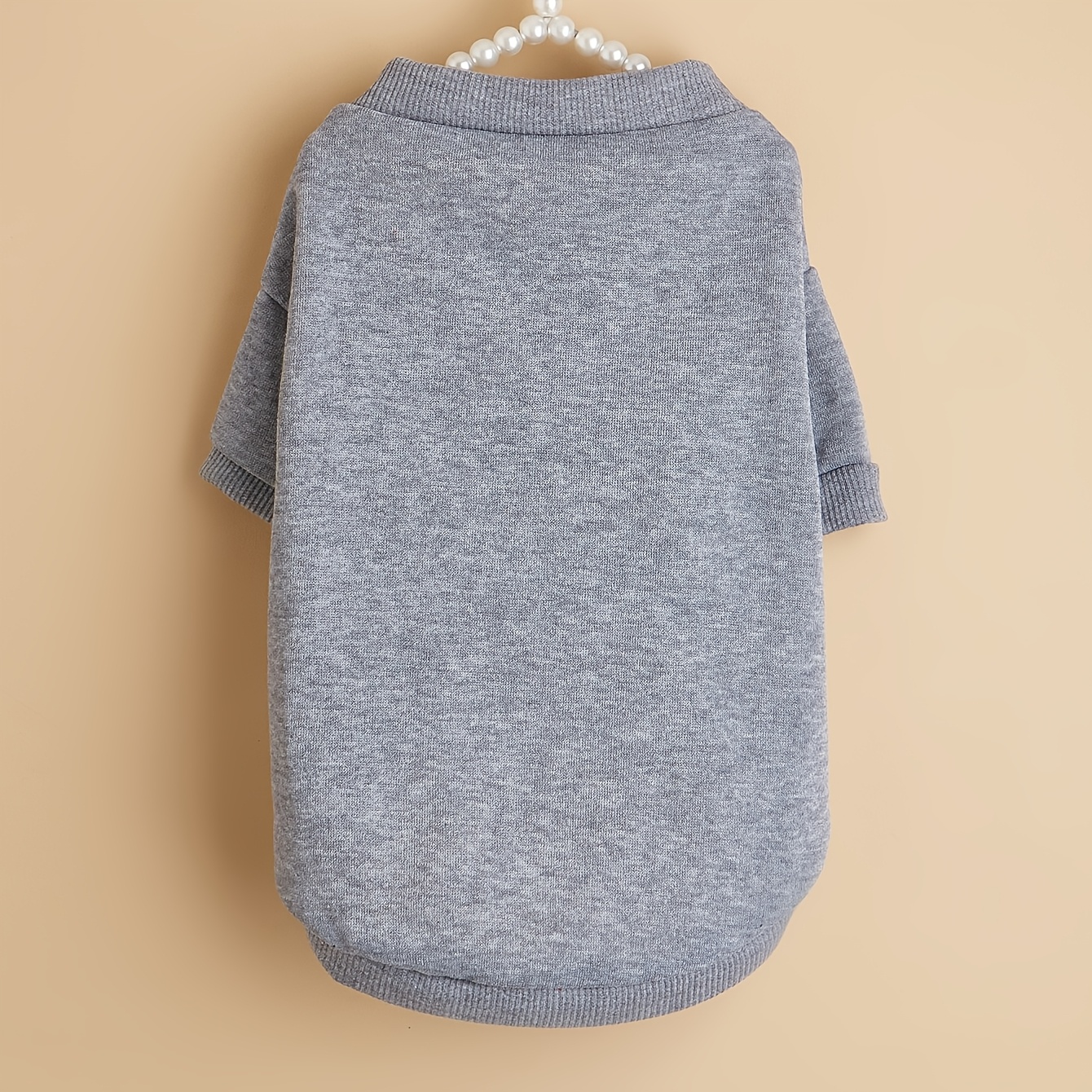1pc summer pet sweatshirt casual and comfortable plain color clothes for dogs and cats Product details 6