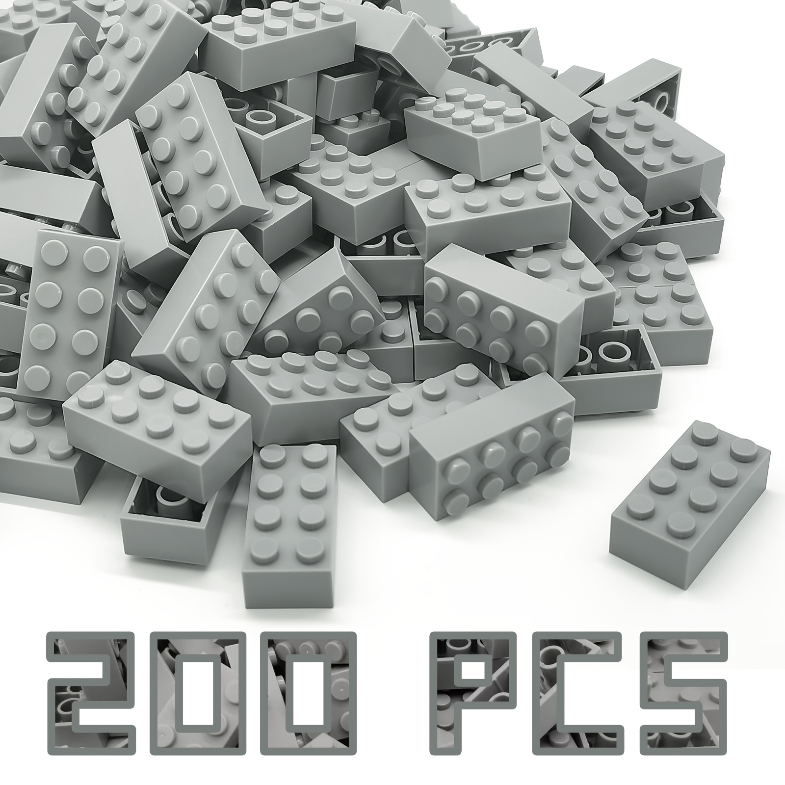 Classic 2X4 Building Blocks Toy Set Compatible with Major Brands