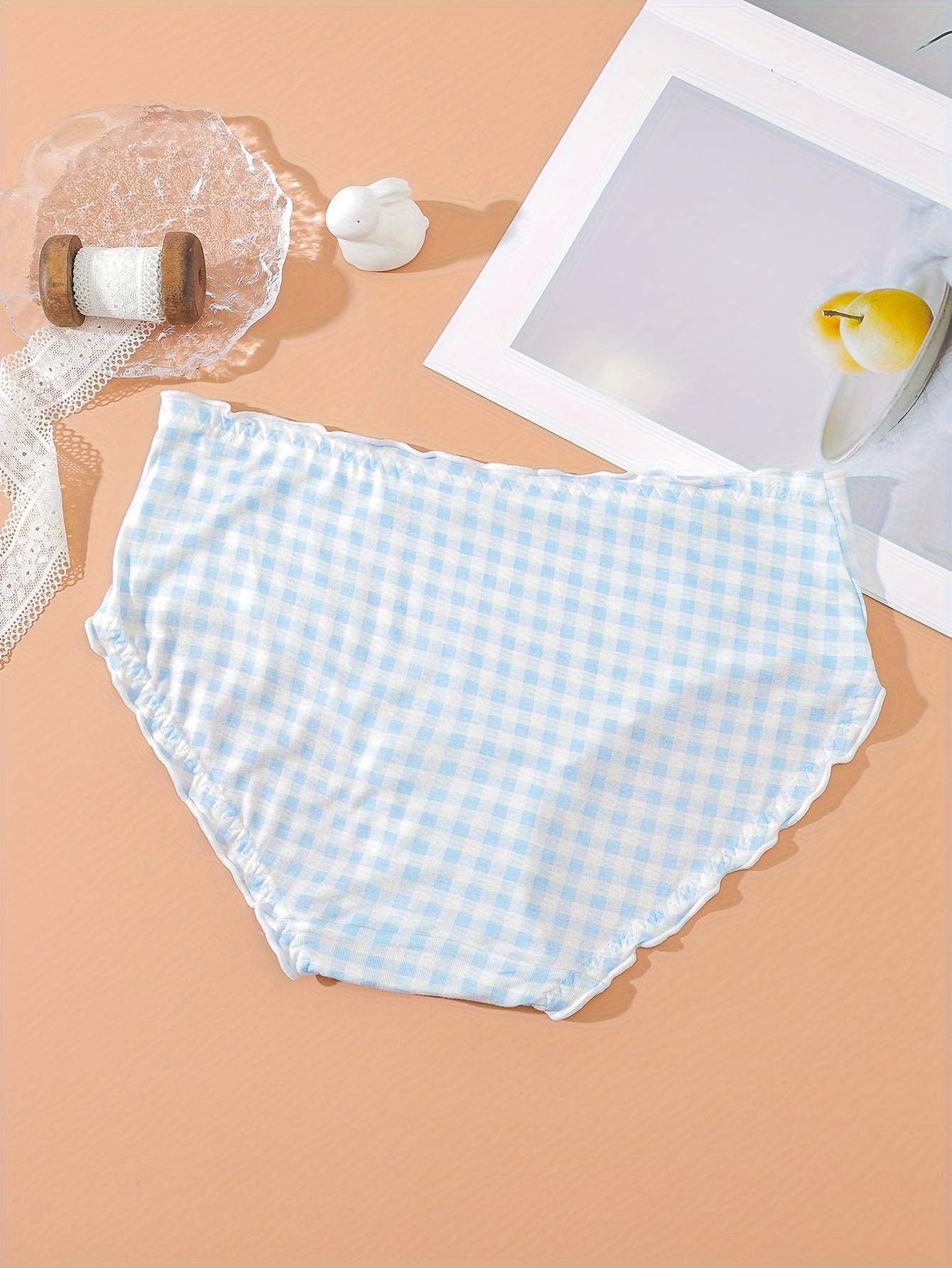 Cheap LANGSHA 5Pcs Cotton Panties Women Underwear Breathable Cute