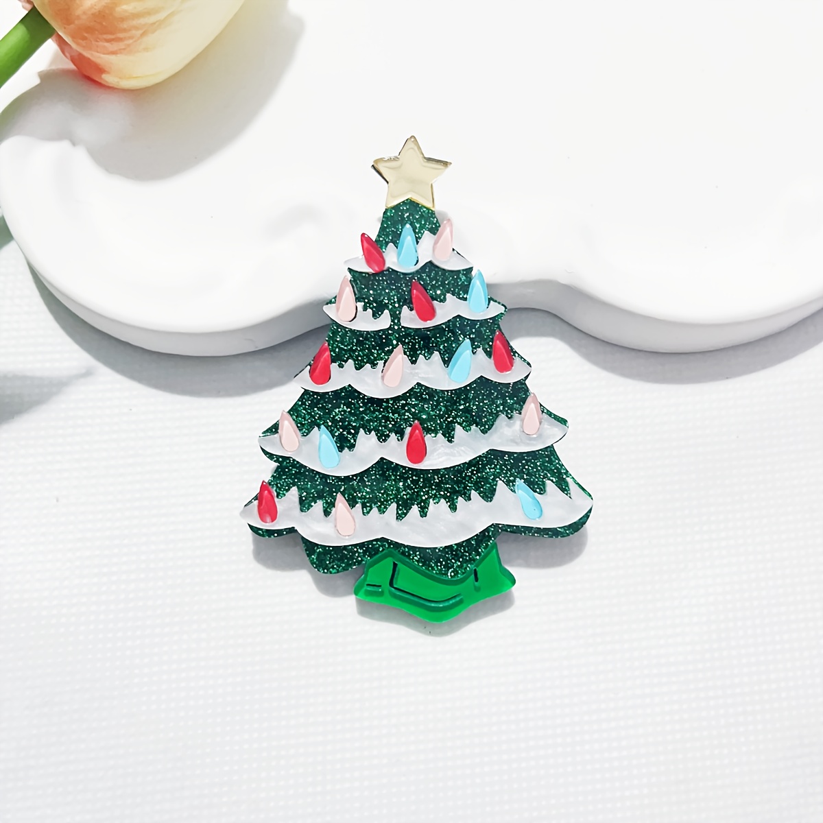 

Christmas Tree Brooch Pin For Women - , For & Outfits