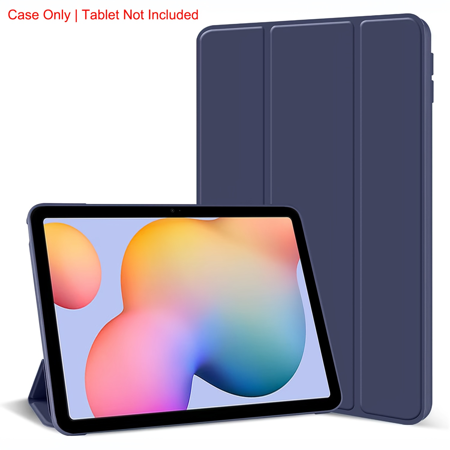 TEMU Étui pour for Samsung S6 Lite 10,4'' 2020/2022/2024 SM-P610/P615 SM-P613/P619 SM-P620/P625 en Cuir Synthétique, Tri-pli avec Support, Coque de