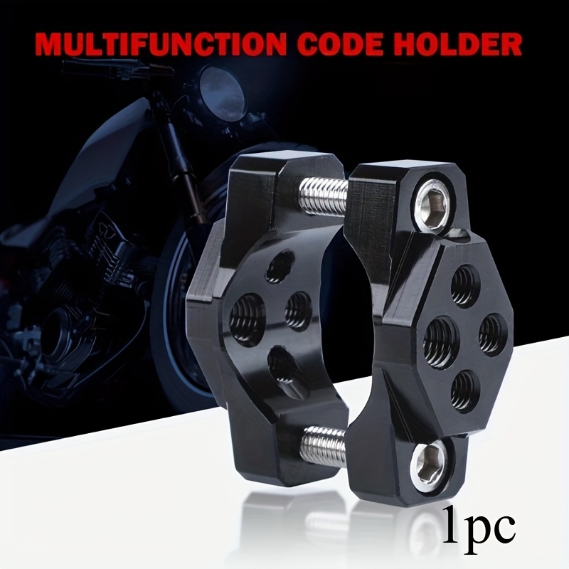 1/2pcs Motorcycle Fork Tube Handlebar Bracket 17-54mm Pressure Code Mount Clamp Holder For Spotlight Headlight Fog Lamp