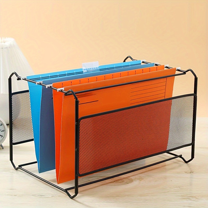 2 Packs File Folder Frame, File Organizer,File Cabinet Rails Adjustable 11 To 17 4 Inches - View #4