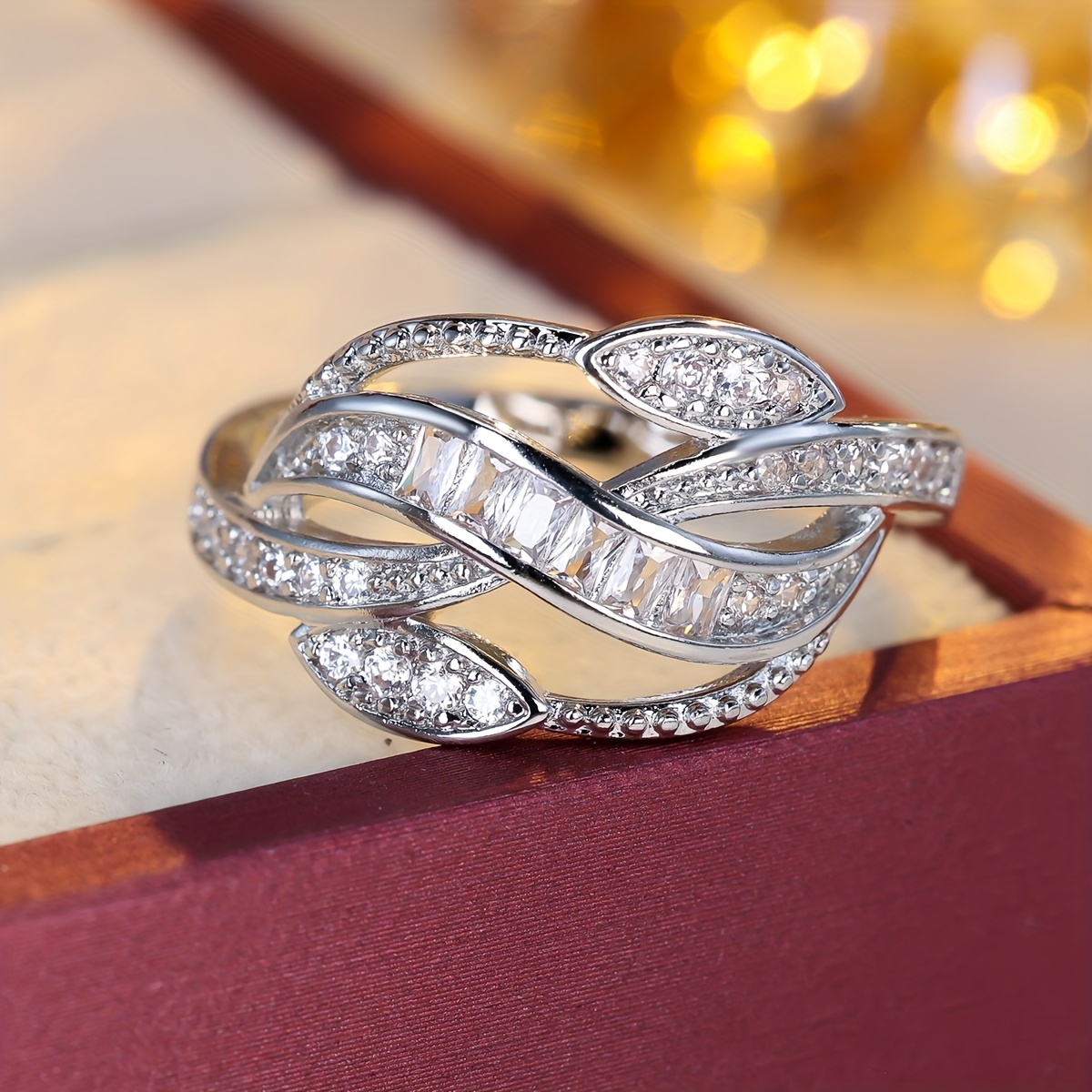 Stylish Heavy Duty Cross Ring for Women