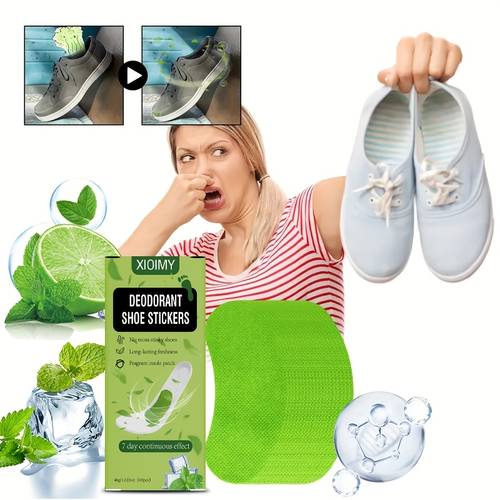 30pcs Mint Deodorizing Patches, Shoe Deodorizing Patches, Long-Lasting Odor Removal, Fresh Mint Fragrance, Suitable for Types of Deodorizing Formula, Keep Feet Fresh, Patch, Care, Deodorizing Patch, Deodorizer
