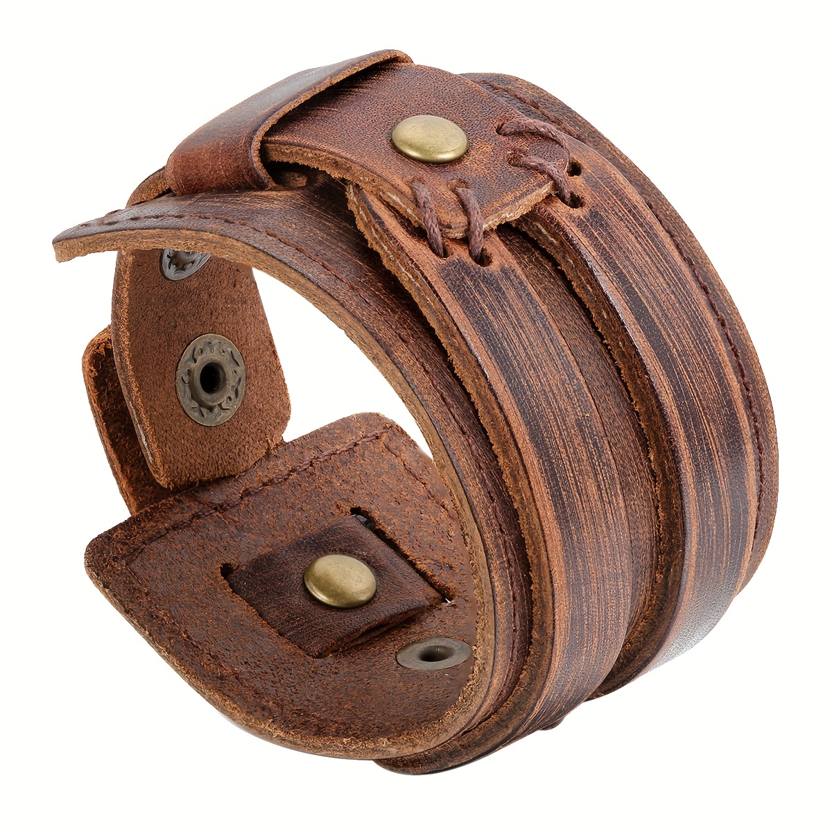 Trendy Wide Band Bracelet For Men