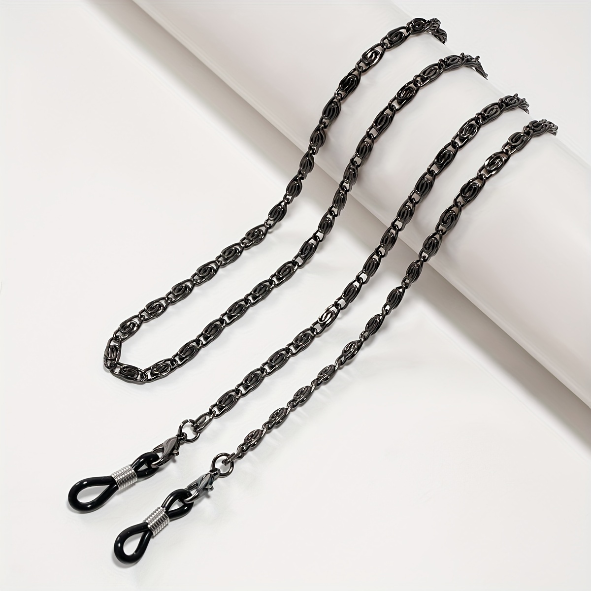 Image of Fashion Retro Glasses Chain Women's Neck Hanging Glasses Chain Anti-drop Hanging Rope Mask Chain Unisex