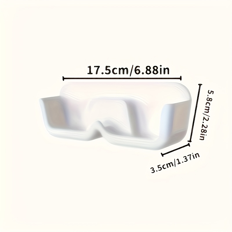 4 Porta Occhiali Da Parete Autoadesivi - Organizer Pieghevole Per Occhiali E Accessori