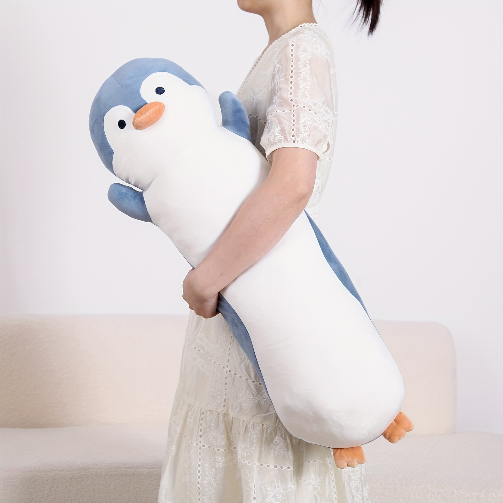 Giant Penguin Plushie Penguin Stuffie Cute Penguin Stuffed Animal