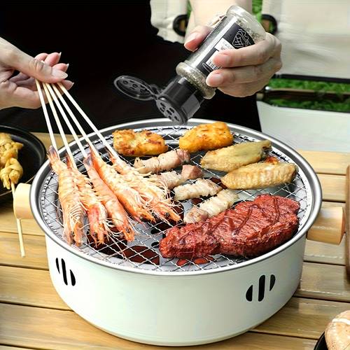item picture outdoor bbq grill portable charcoal bbq grill camping grill stove for tea around bbq additions