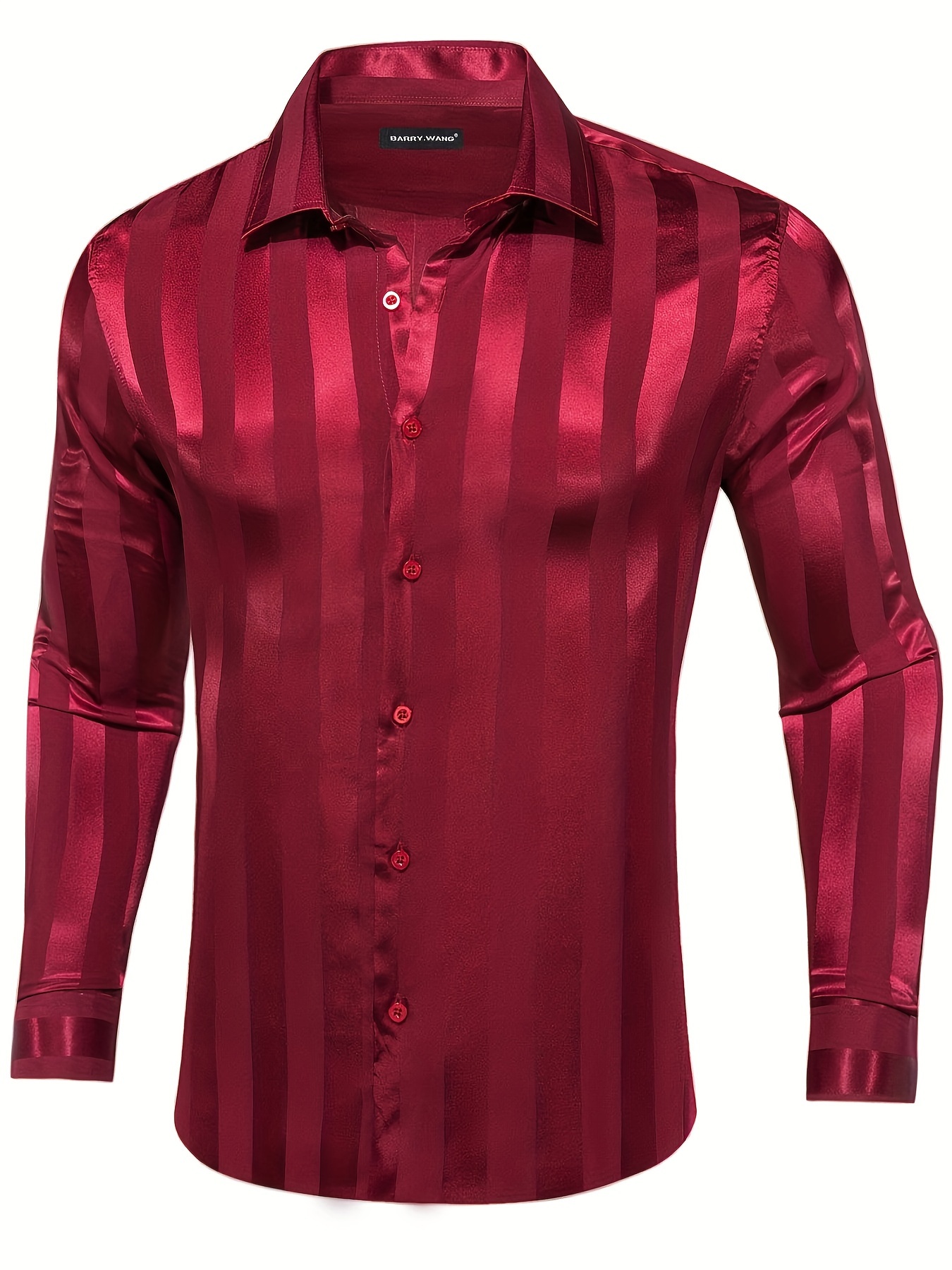 princess polly baby blue dress Custom Men's Oxford Shirt Maroon University Stripes – Luxire Custom Clothing main image 0