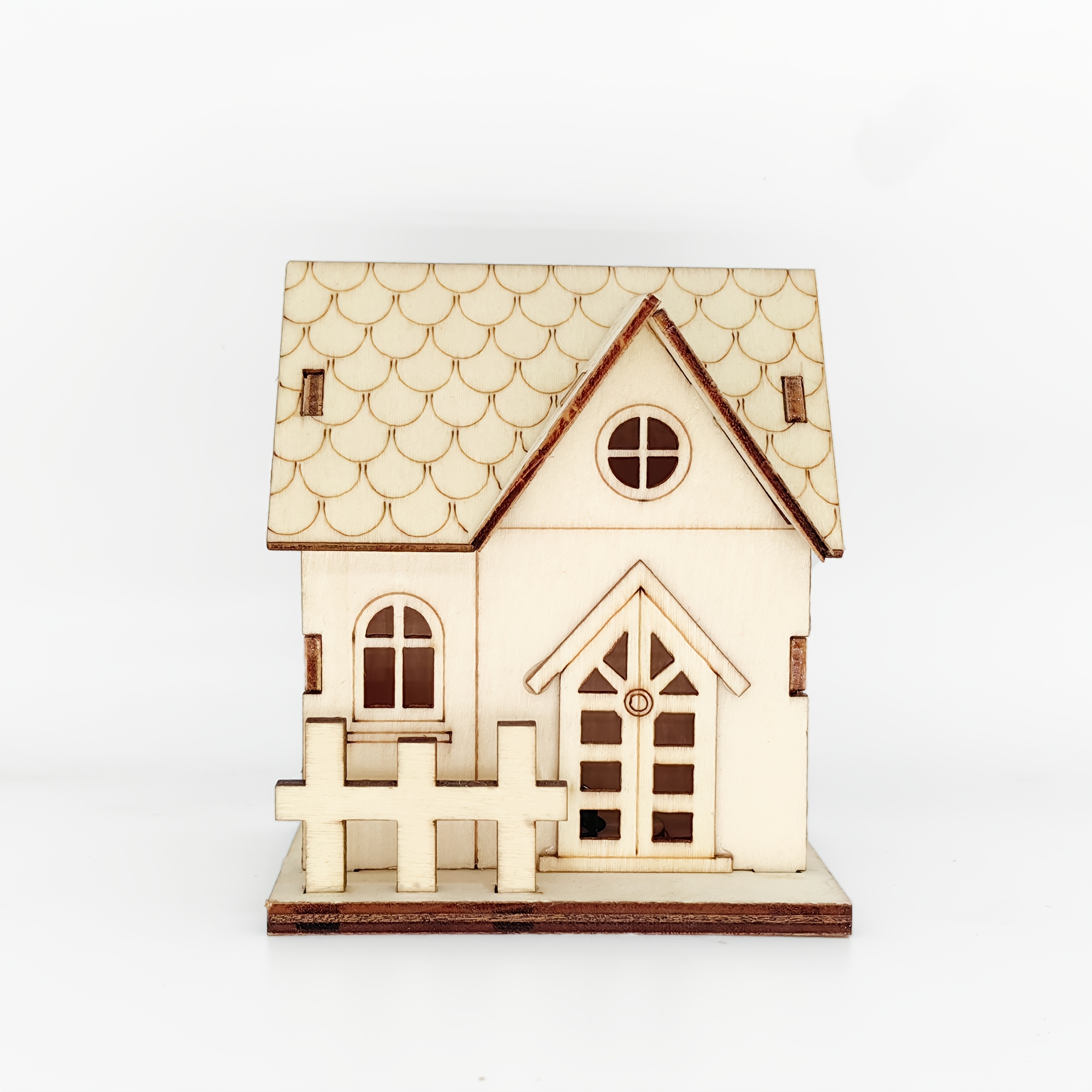 New Wooden Craft Wooden Shaped Ornament Home Office Desktop Window Display