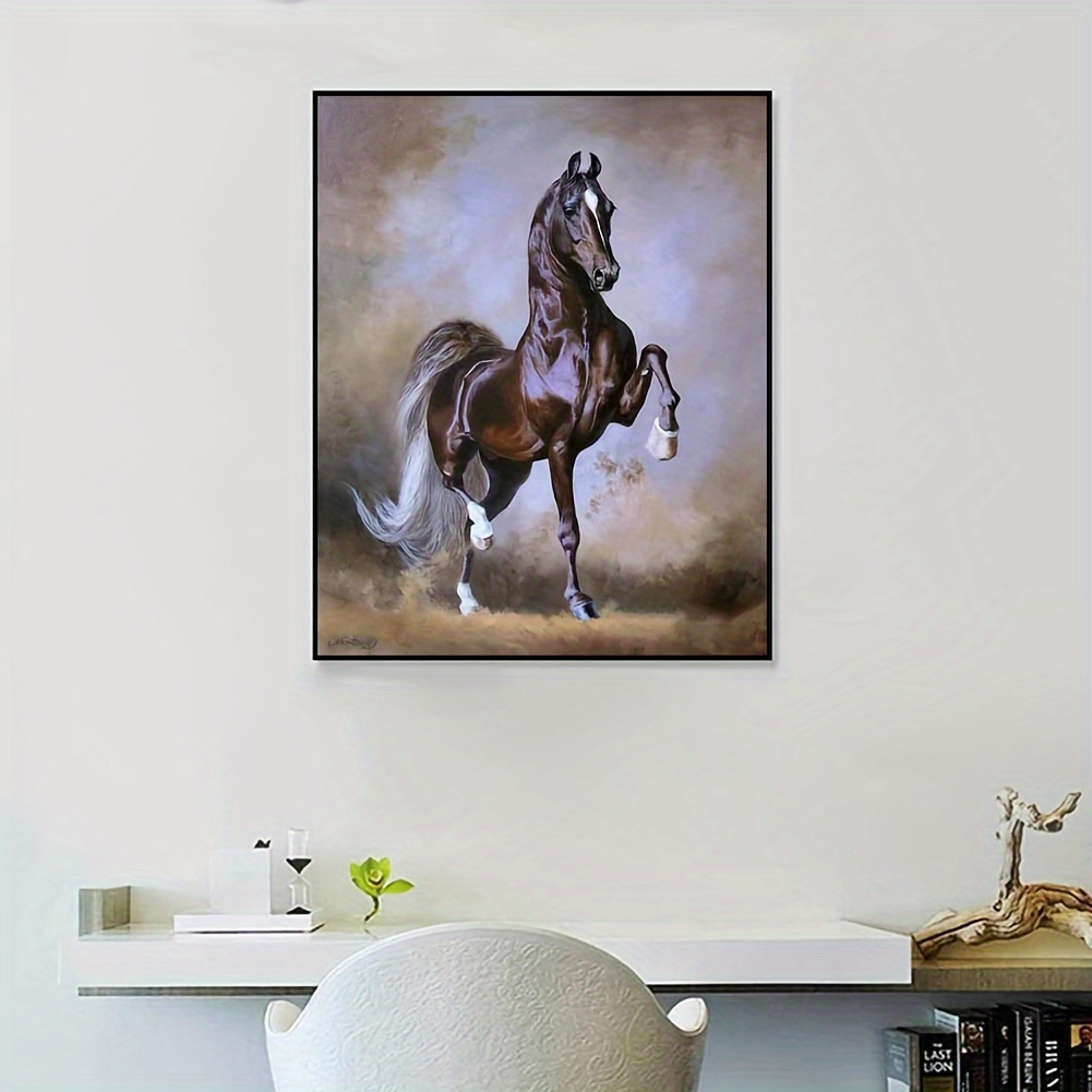 peintures faciles de chevaux