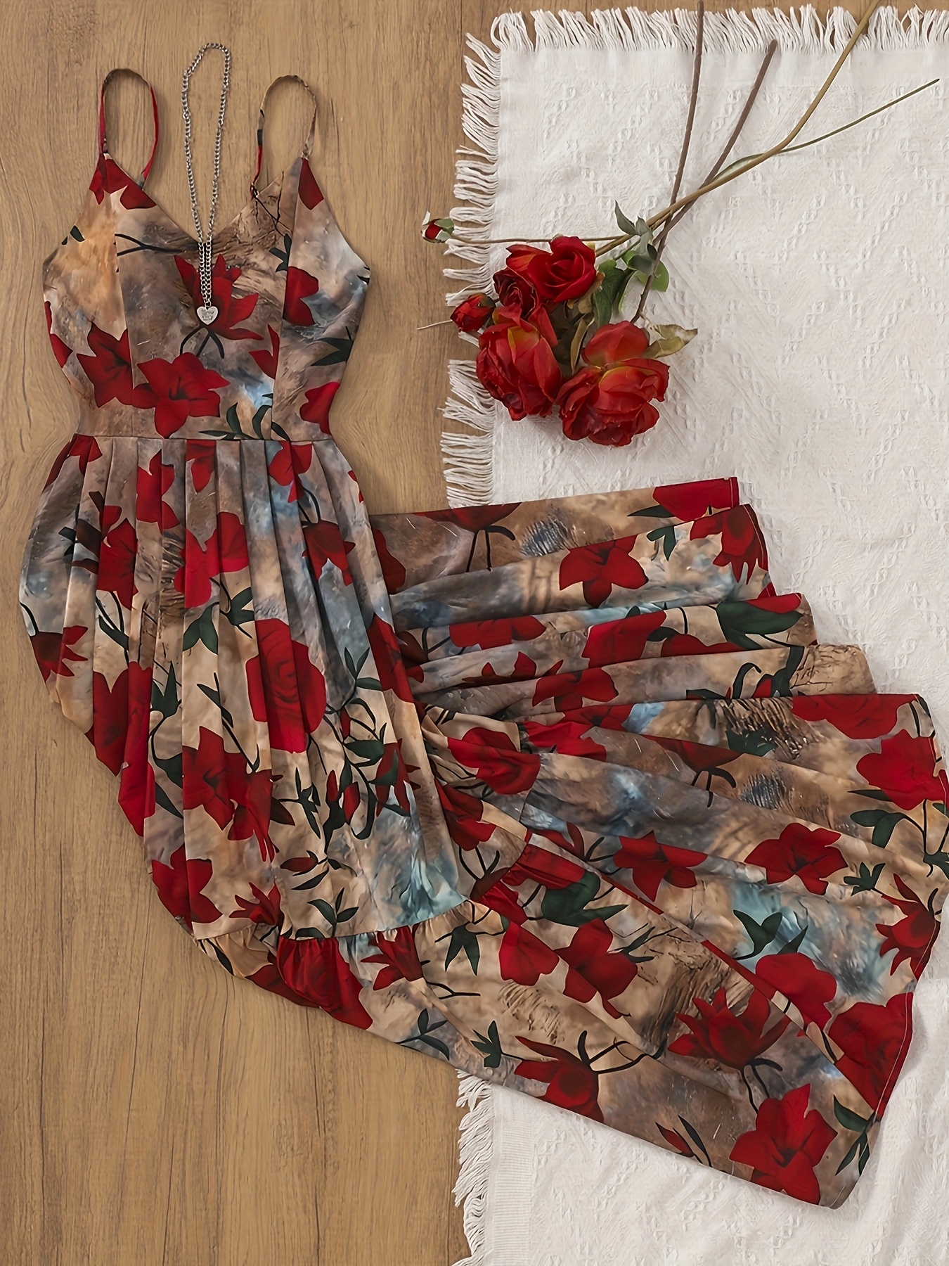 elegant womens ballgown with full skirt floral suspender dress for   and dates