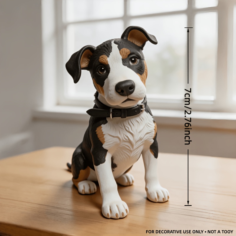 TEMU Custom-made Full-body Resin Statues Of Dogs And Cats: Lifelike Matte Resin Pet Portrait Models A Thoughtful Gift For Pet Lovers The For Home