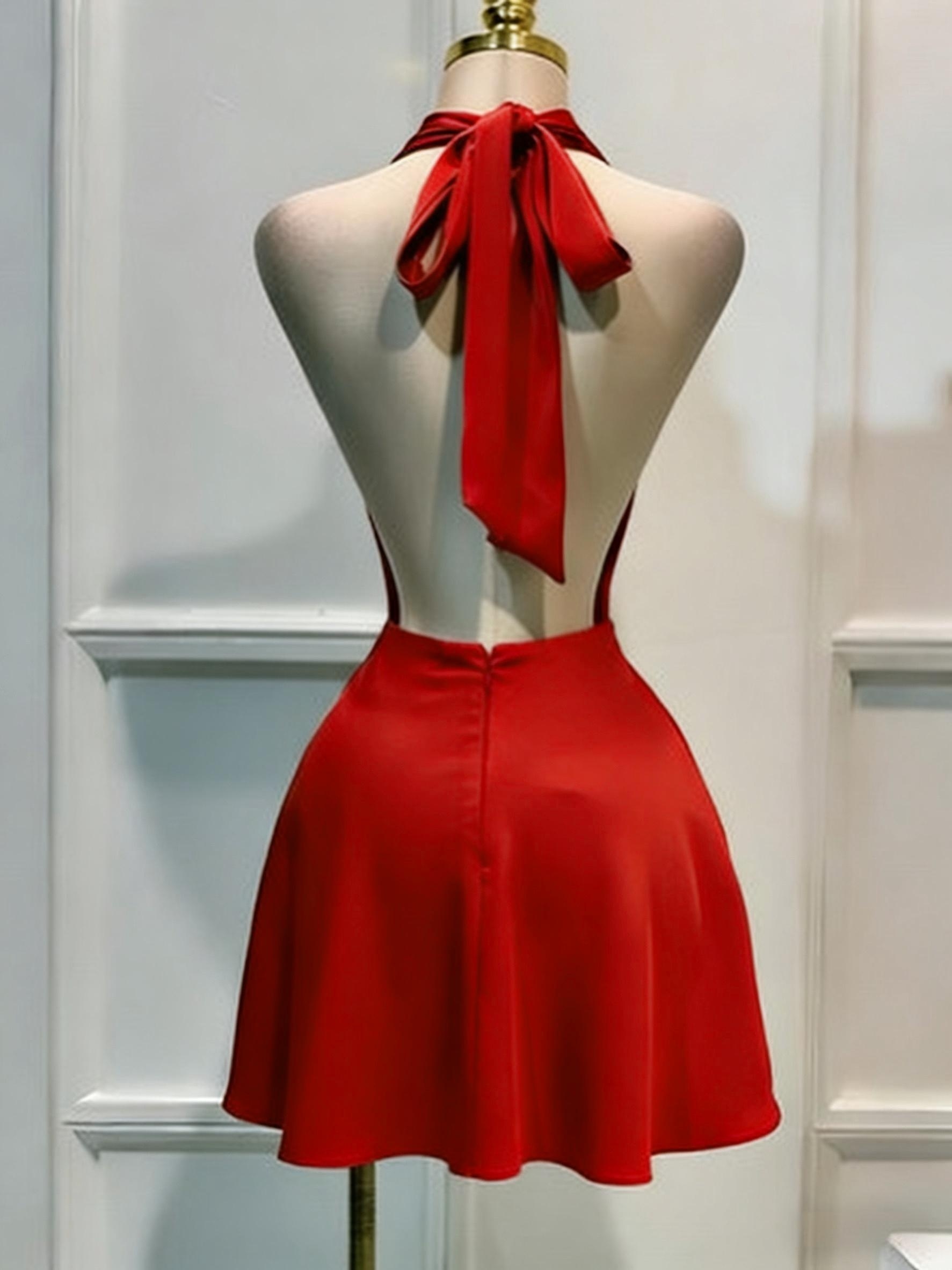 season dress y2k womens solid satin halter dress elegant - Temu Kuwait