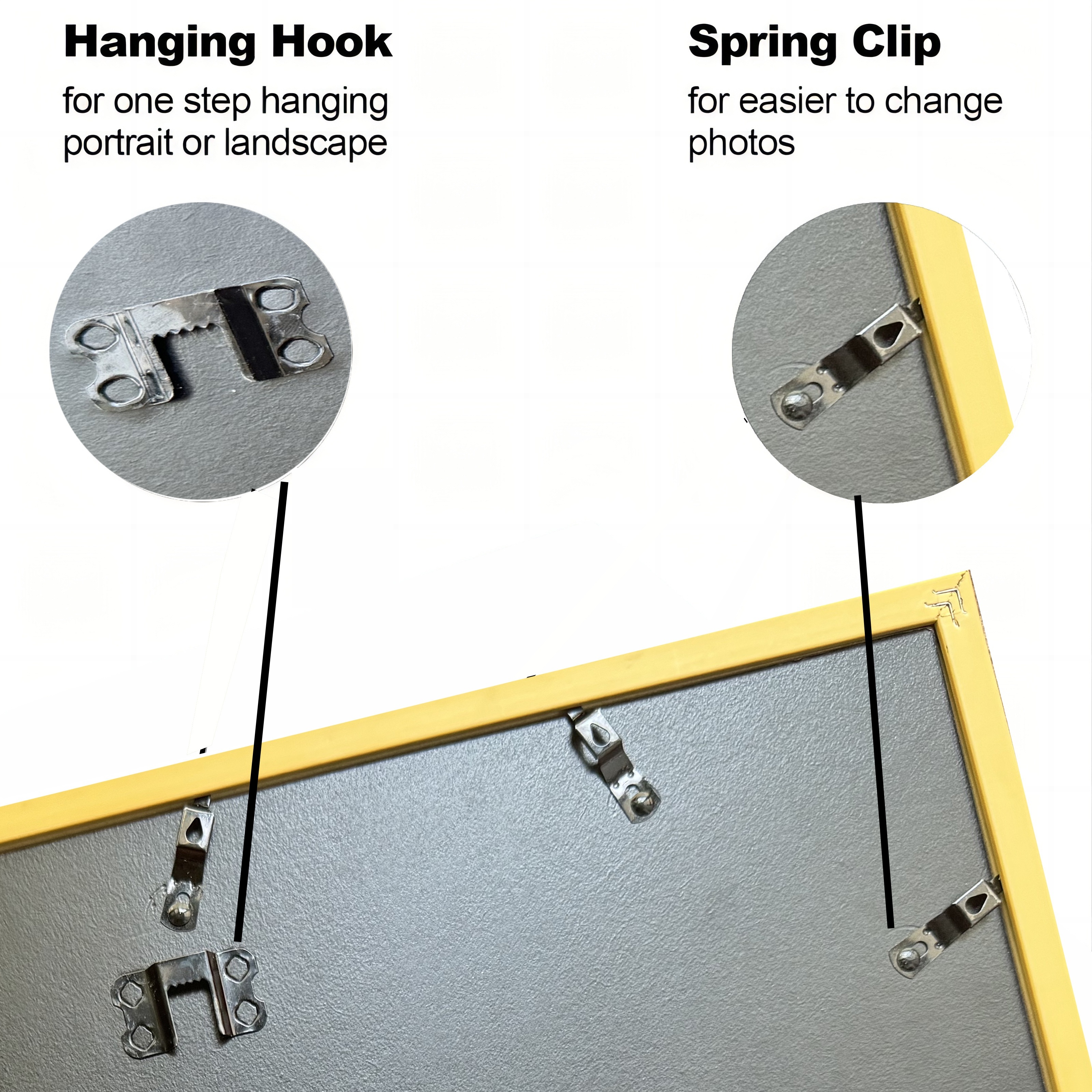 Custom Canvas Photo Print Gold Frame Personalized Acrylic Temu