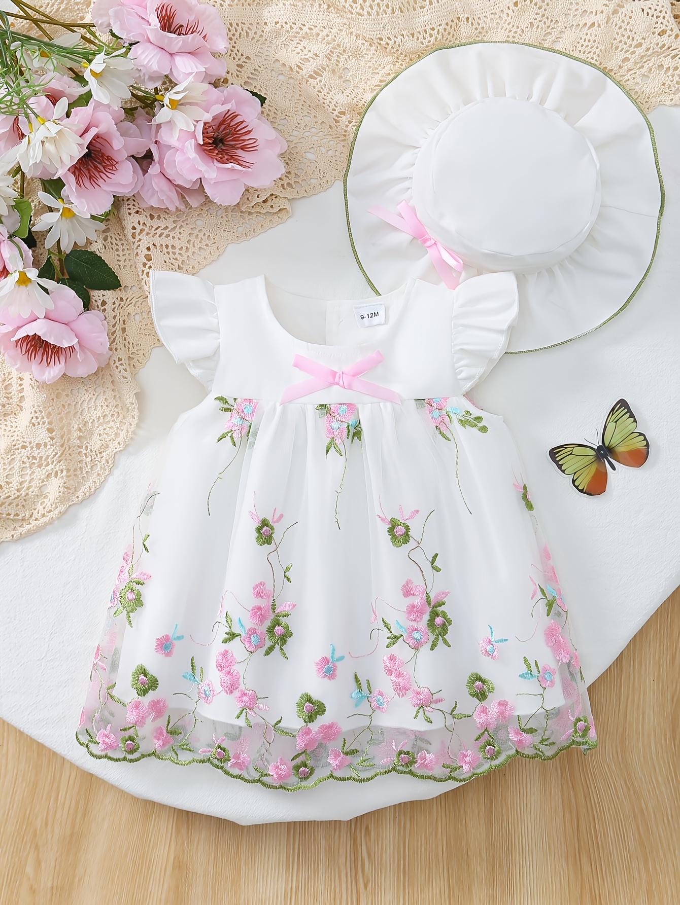 princess newborn baby girl dresses sold on Temu United States