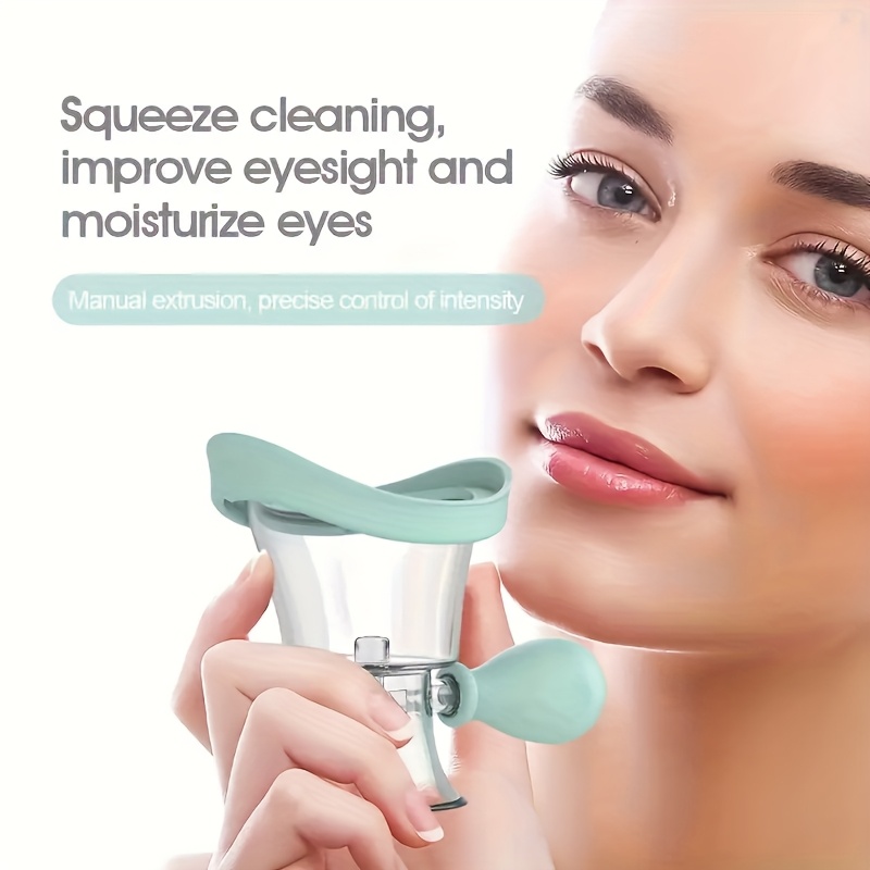 eye washers designed for eye protection and cleaning suitable for and   a reusable wash cup suitable for men and women and operates by manual air pressure Product details 0