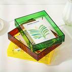 acrylic photo frame set 1pc vertical plastic picture frame for tabletop display oblong transparent frames for wall art certificates posters