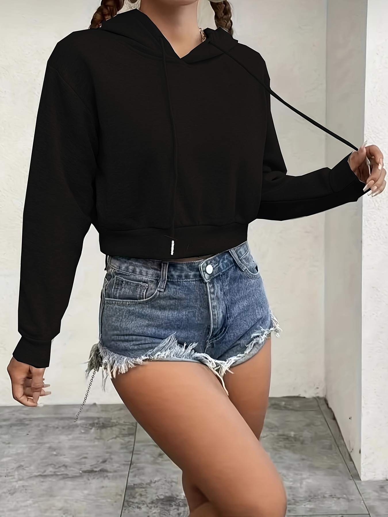 Jeans Outfits Con Sudaderas Cortas Outfit Saco De Jeans Para Mujer