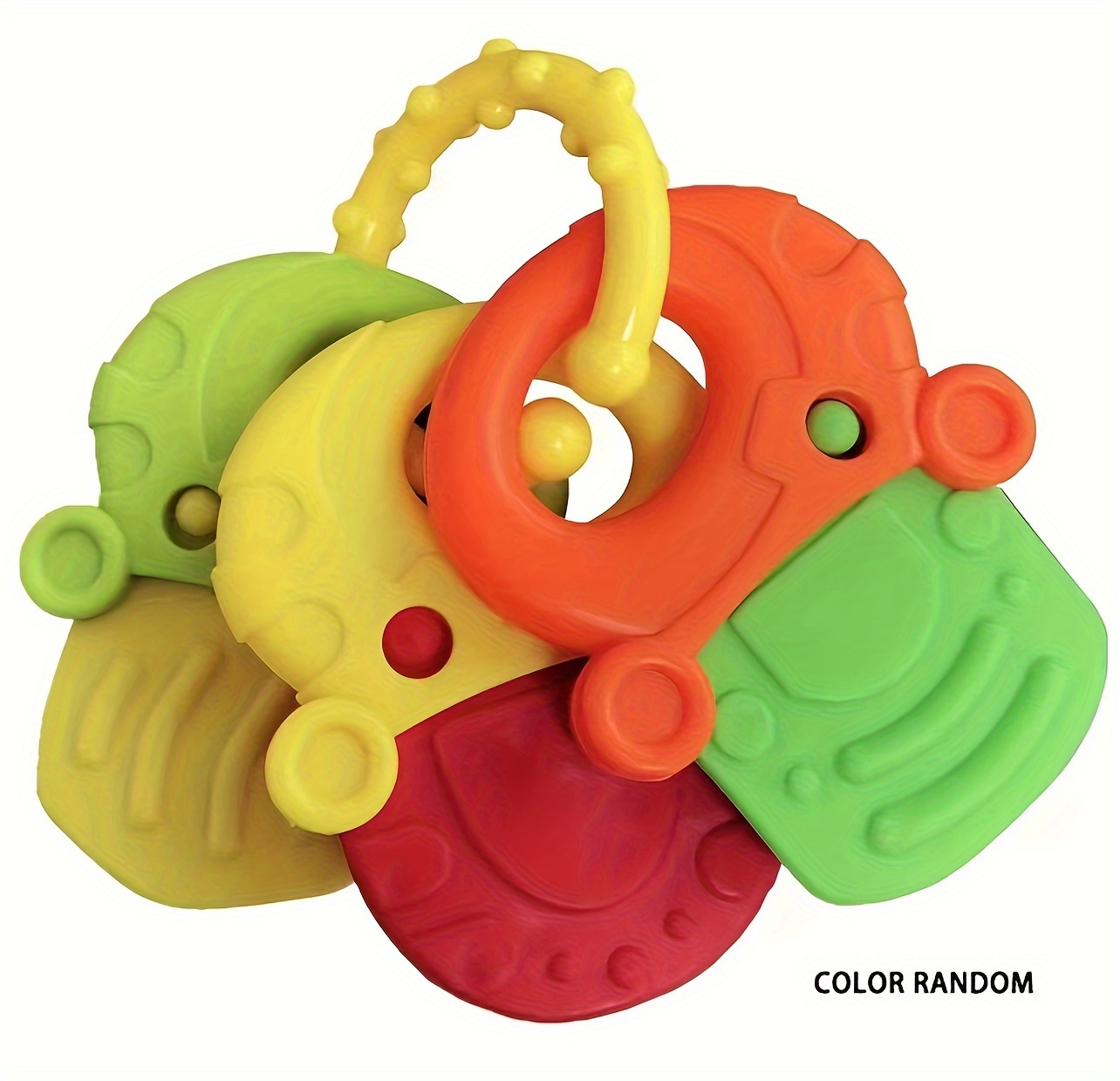 Cool Fruit-Shaped Silicone Teethers - BPA-Free, Freezable, For Boys & Girls - Perfect Easter Gift