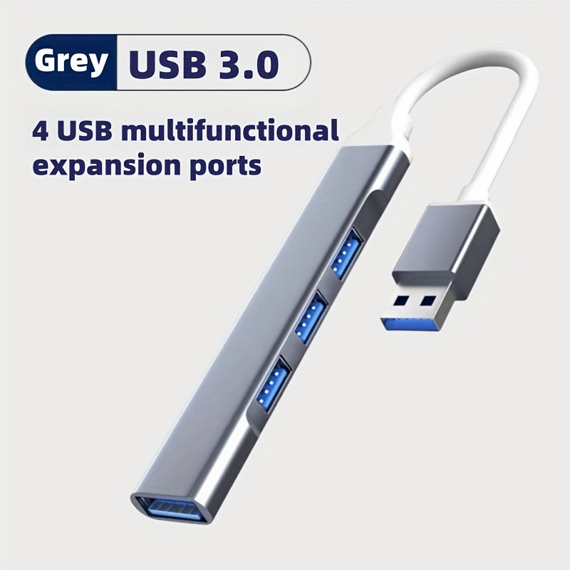 3-puerto usb 3.0 hub adaptador con conector tipo-c, diseño  , compatibilidad universal para teléfonos, teclados, ratones, dispositivos con alimentación usb, hembra a  ,   y reproducir, compacto para viajes detalles 1