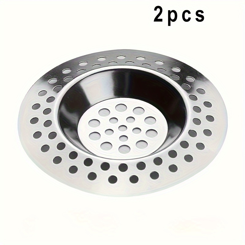 Stainless Steel Kitchen Sink Strainer - Multi-hole, Durable Drain Filter For Food Waste & Vegetables, Essential Bathroom Accessory