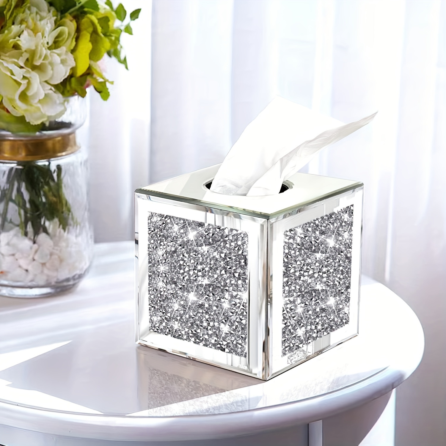 mirrored tissue cover