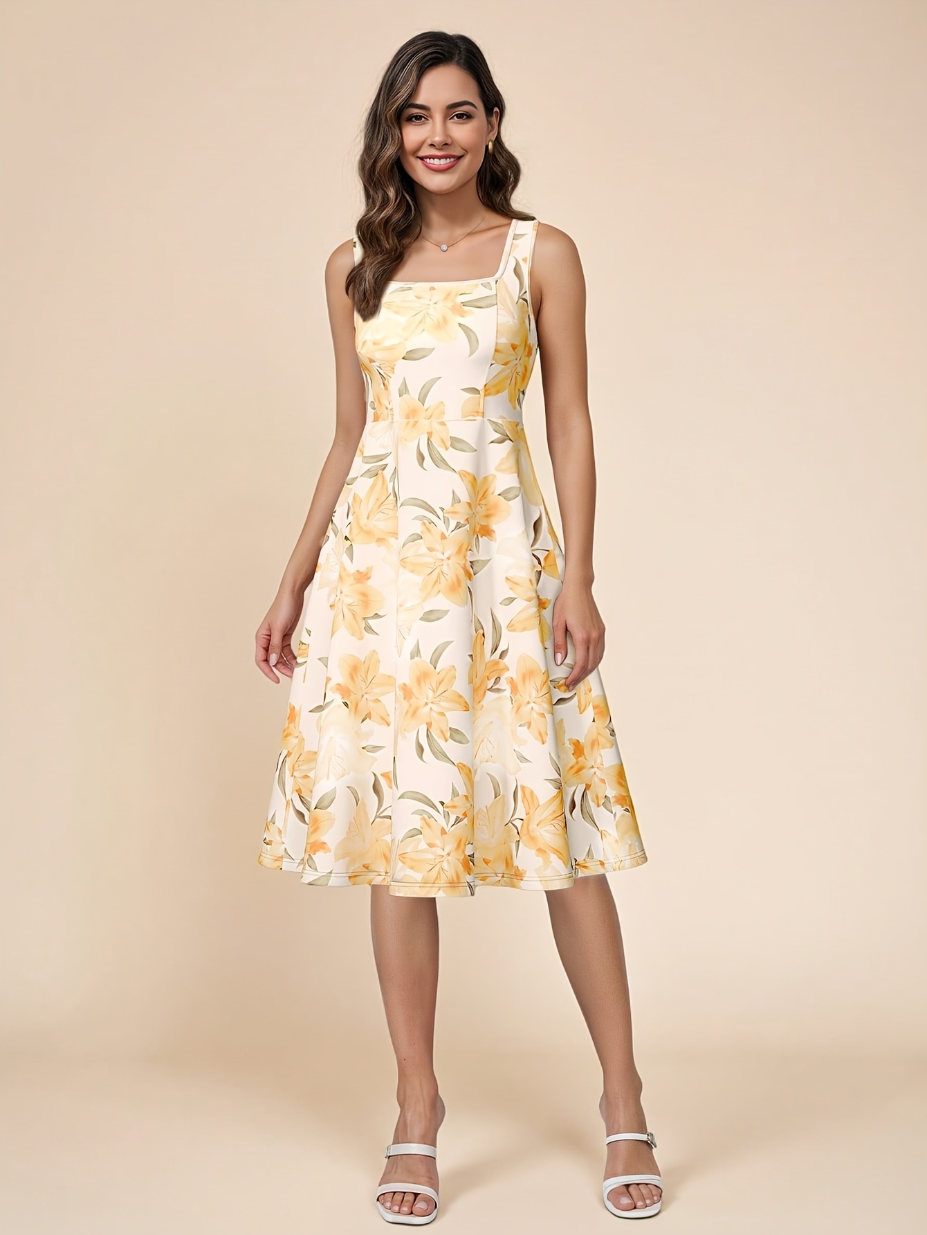 birthday dresses for women summer Cute A line Halter Royal Blue Tea Length Prom Dresses Summer Birthday