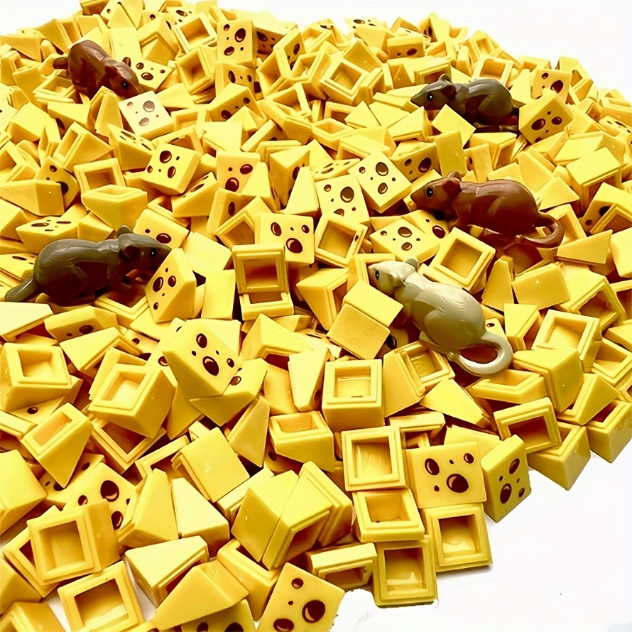 Mouse Cheese Building Blocks Halloween Gift