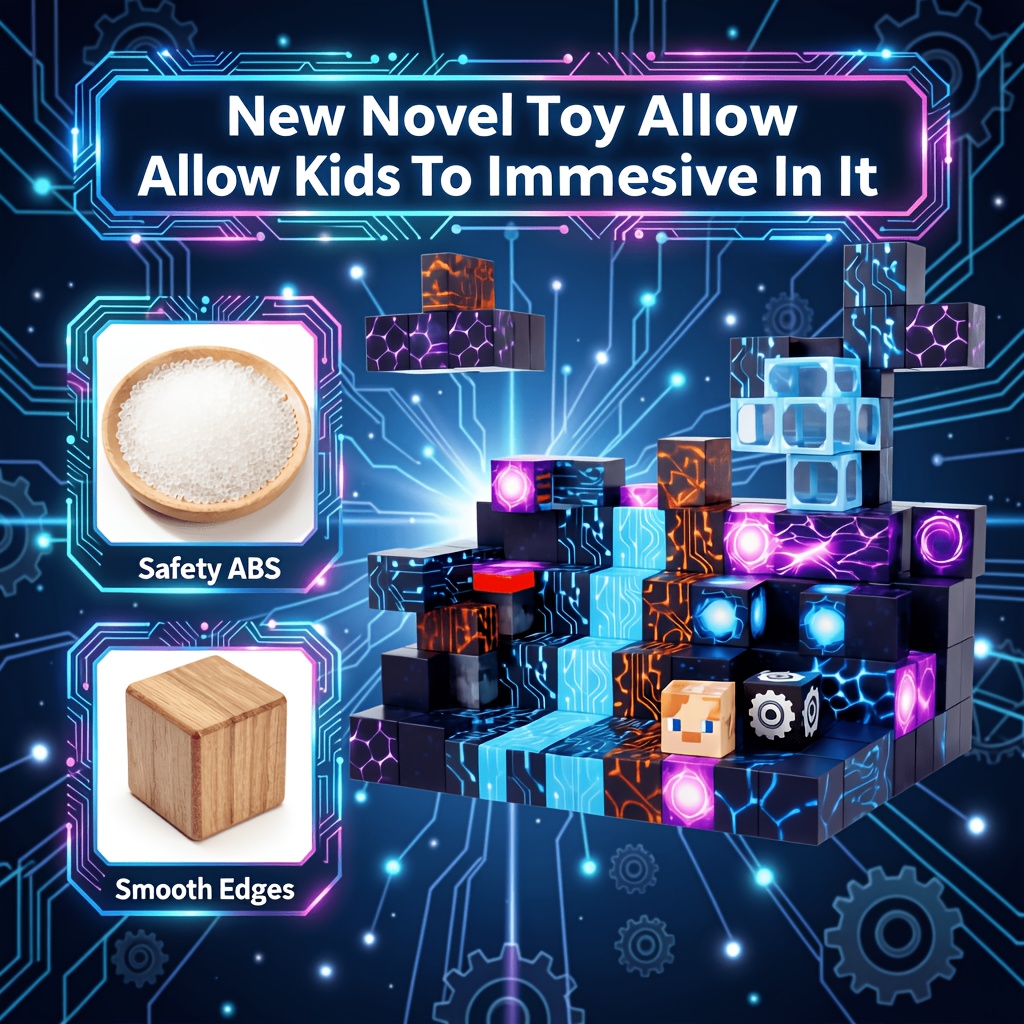 100pcs Magnetic Building Cubes, 2cm 3D Cubes for Kids