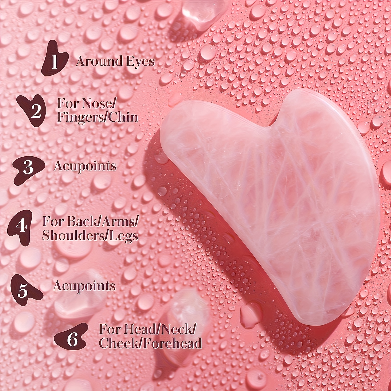 1pc Heart-shaped Gua Sha Massage Board, Ideal For Couples' Skin Care Relaxation, Perfect For Holiday Gifts