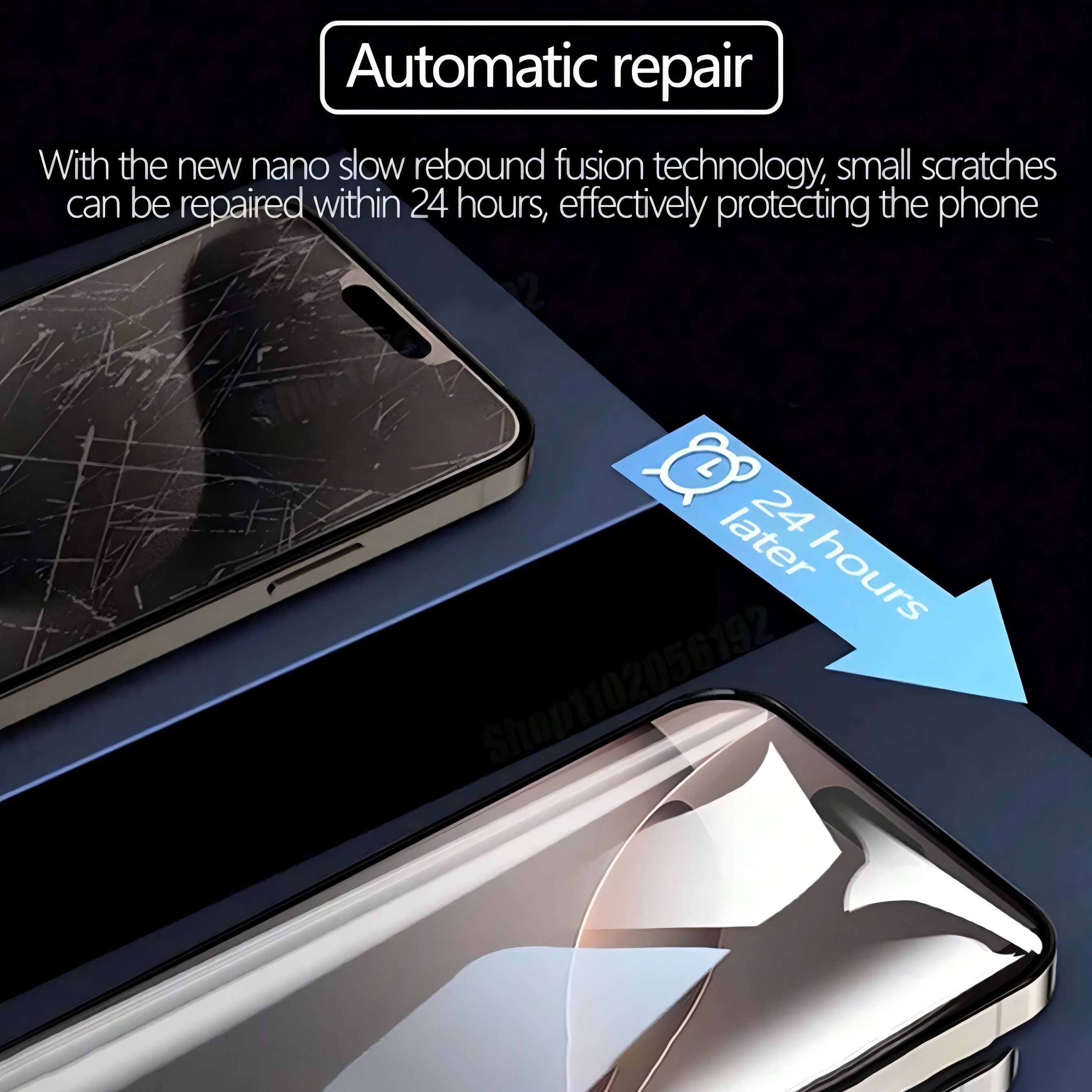 4 бр. Хидрогел Защитно Стъкло за iPhone X/XS/XR/11/12/13/14/15/16 Plus Pro Max/iPhone 17/iPhone 17 Pro/iPhone 17 Air/iPhone 17 Pro Max, с HD Яснота, Защита от Надраскване и Нано Покритие против Отпечатъци