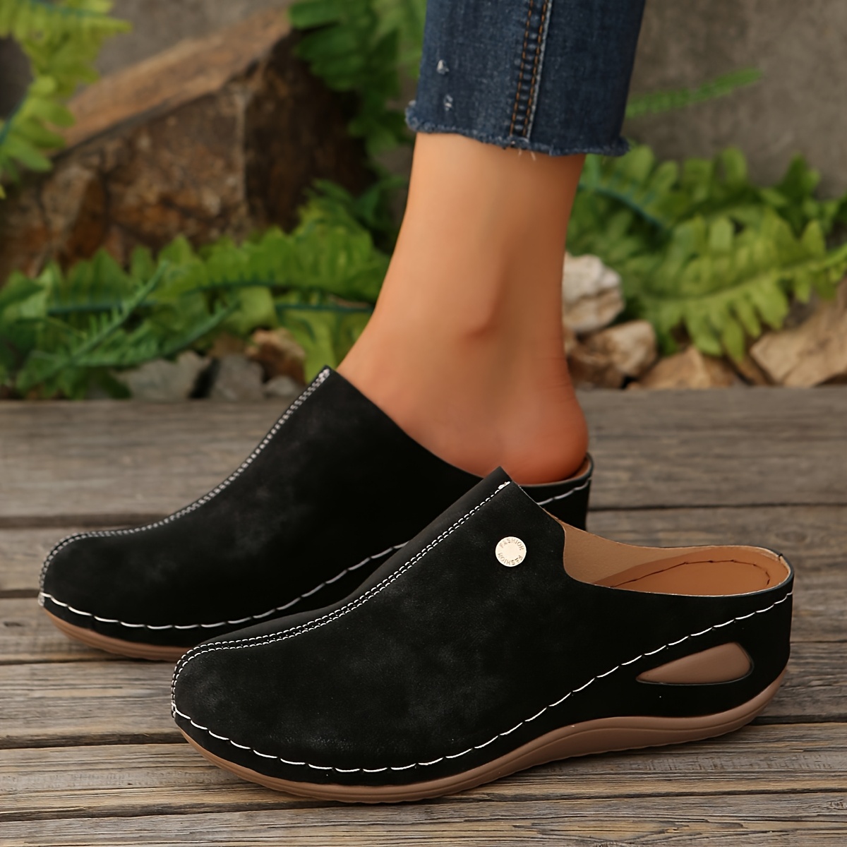 zapatos cómodos mujer cubren pie verano 2025 Temu Ecuador