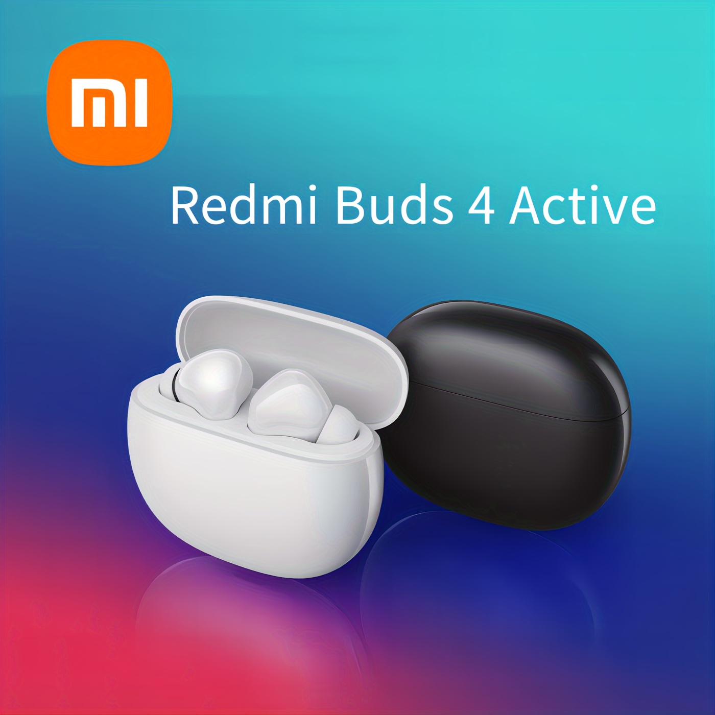 Xiaomi Redmi Buds 4 Active TWS Wireless Earbuds, Bluetooth 5.3 Low-Latency  Game Headset with AI Call Noise Cancelling, IP54 Waterproof, 28H Playtime,  Lightweight Comfort Fit Headphones, Black : Electronics 