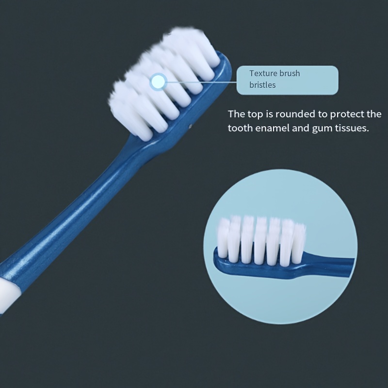 4pcs Random Color Manual Gum Care Toothbrush Set