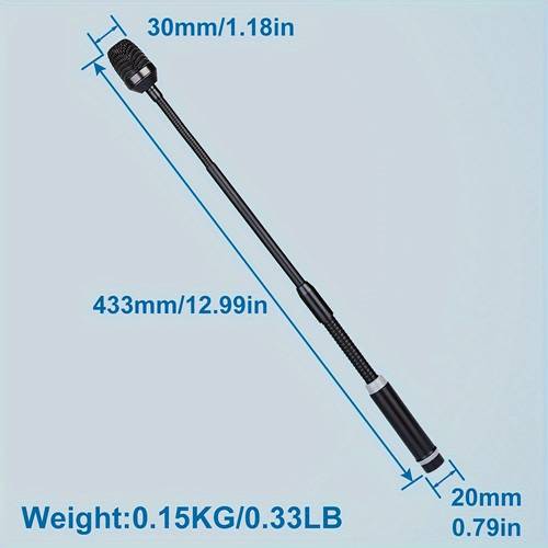 dj mic 16 professional dynamic gooseneck microphone with xlr summer party