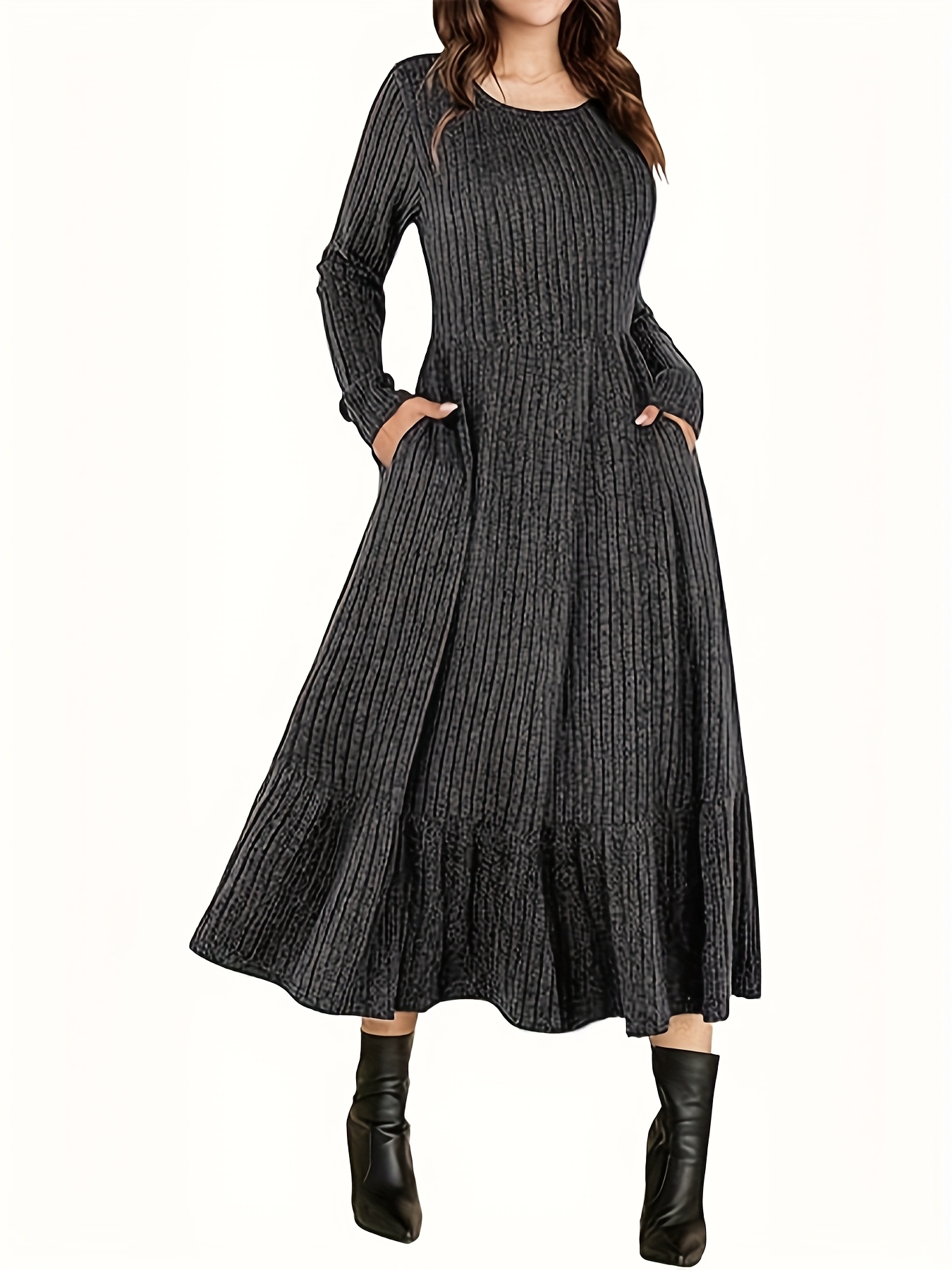 womens winter dresses sold on Temu United States