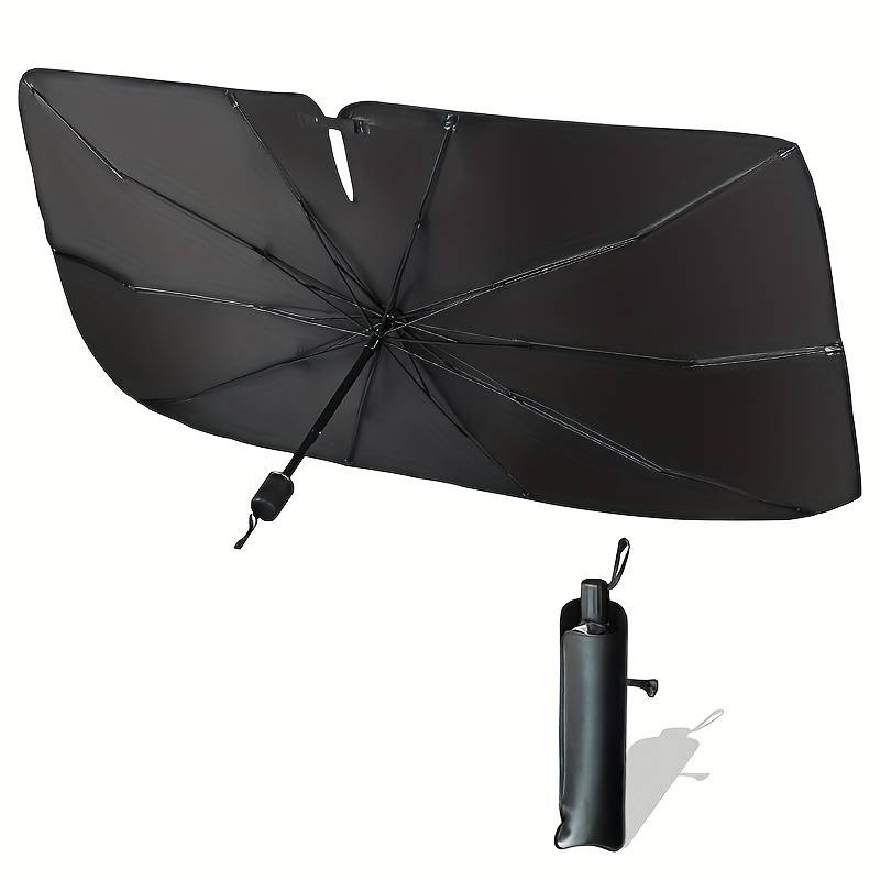 Foldable Car Windshield Sun Shade Umbrella – Universal 140x79cm – Anti-UV